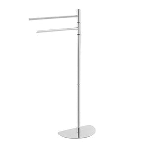 PIANTANA PORTASCIUGAMANI 2 BRACCI H81CM CROMO