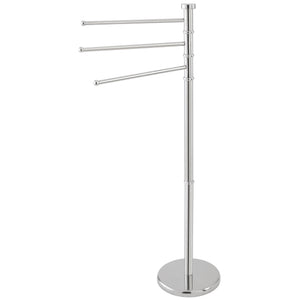 PIANTANA PORTASCIUGAMANI 3 BRACCI H93CM CROMO