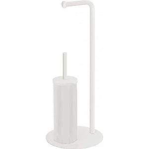 PIANTANA PORTASCOPINO/PORTAROTOLO H56CM BIANCA