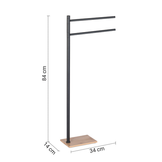 PIANTANA PORTASALVIETTE TRILLY 34X14XH84CM BAMBU