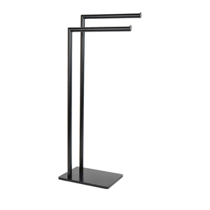 PIANTANA ZERO BLACK PORTA ASCIUGAMANI 18X33XH78CM