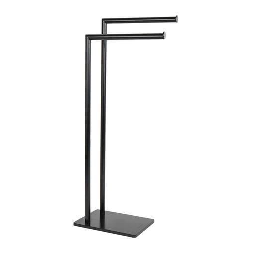 PIANTANA ZERO BLACK PORTA ASCIUGAMANI 18X33XH78CM