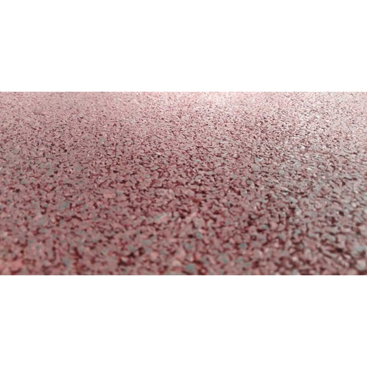 PIASTRELLA ANTI-TRAUMA 40X40XH2.5CM ROSSA IN GOMMA