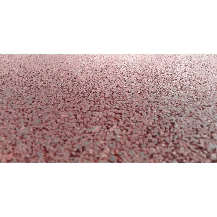 PIASTRELLA ANTI-TRAUMA 40X40XH2.5CM ROSSA IN GOMMA