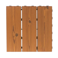 PIASTRELLA SMARTDECK 30X30XH2,5CM NATURAL IN PINO