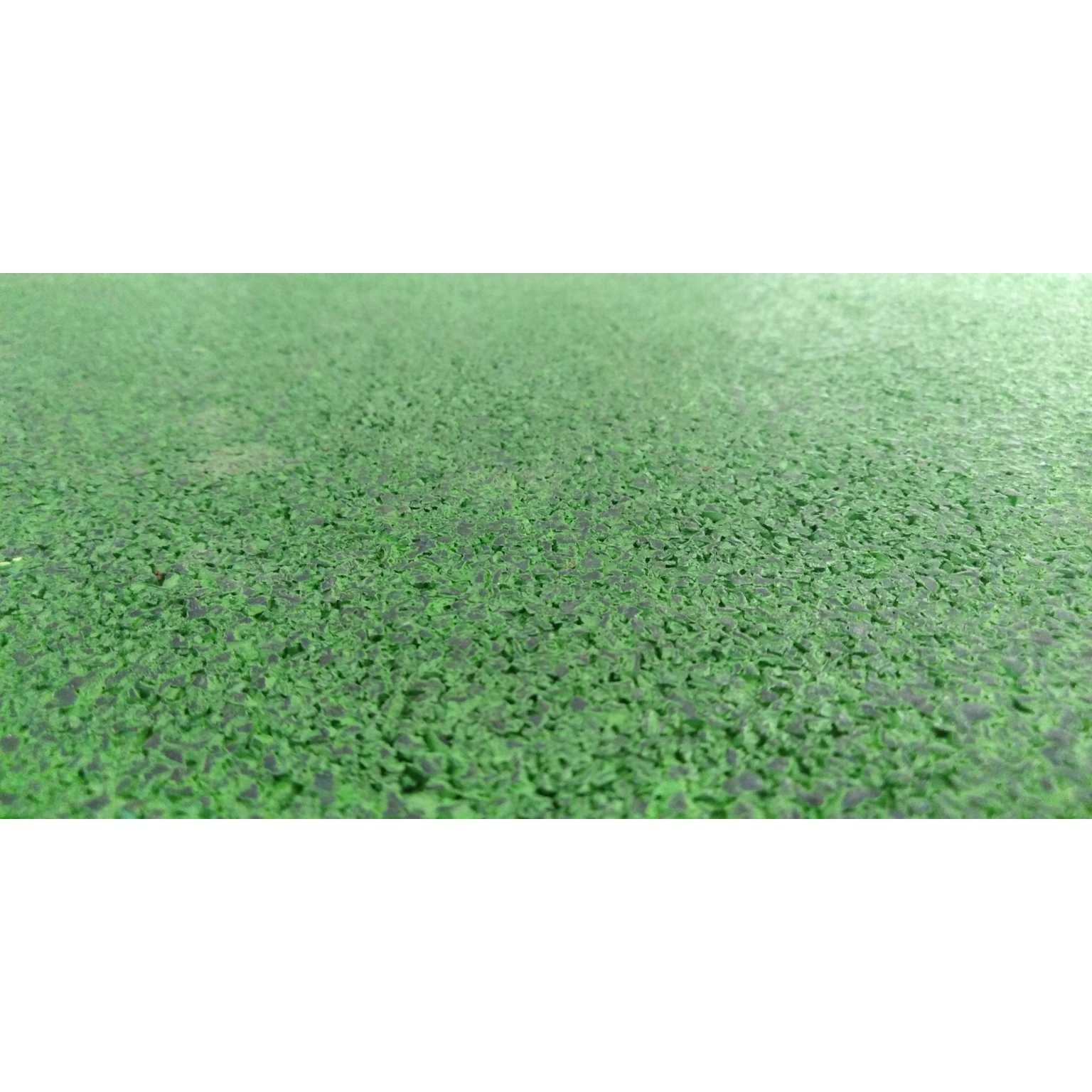 PIASTRELLA ANTI-TRAUMA 40X40XH2.5CM VERDE IN GOMMA