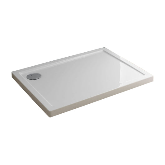 PIATTO DOCCIA FIVE 80X120XH5,5CM BIANCO BORDATO IN