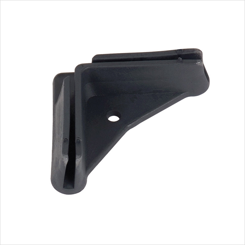 PIEDINO IN PLASTICA 35X35MM PER MONTANTE ANGOLARE