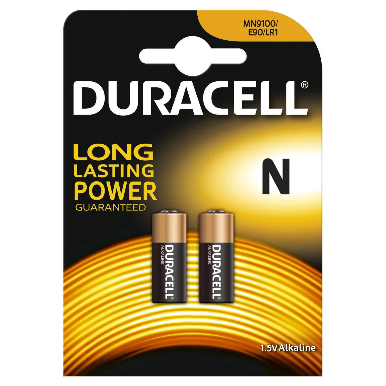 PILA 1,5V DURACELL MN9100 2PZ PER ALLARMI AUTO