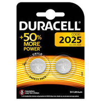 PILA A BOTTONE 3V DURACELL 2025 2PZ FOTOGRAFIA