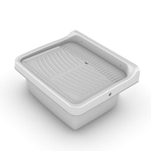 PILOZZO 59X50XH32CM BIANCO/GRIGIO