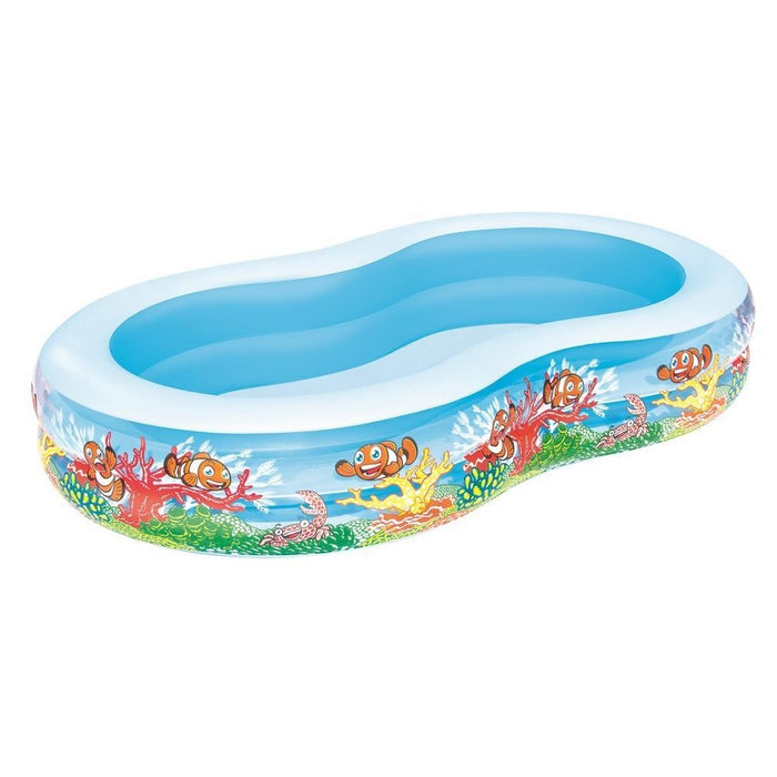 PISCINA FAMILY BARRIERA CORALLINA 262X157XH46CM
