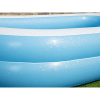 PISCINA FAMILY AZZURRA 262X175XH51CM 2 ANELLI