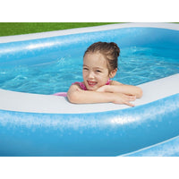 PISCINA FAMILY AZZURRA 262X175XH51CM 2 ANELLI