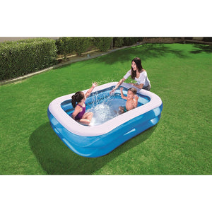 PISCINA FAMILY TURCHESE 201X150XH51CM 2 ANELLI