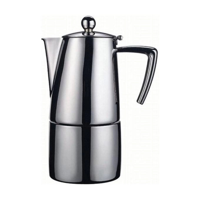 Ilsa Caffettiera moka 4 tazze per induzione in acciaio inox satinato