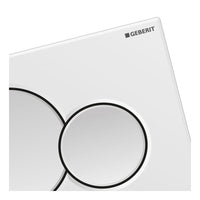 PLACCA BIANCA SIGMA 2 TASTI PER CASSETTA UNICA