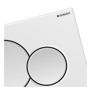 PLACCA BIANCA SIGMA 2 TASTI PER CASSETTA UNICA