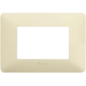 PLACCA MATIX 3 POSTI AVORIO