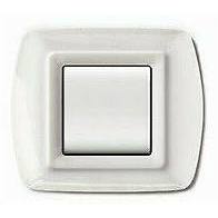 PLACCA MYLIFE 2 MODULI BIANCO