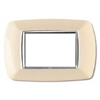 PLACCA MYLIFE 3 MODULI AVORIO