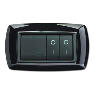 PLACCA MYLIFE 4 MODULI NERO