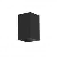 PLAFONIERA CUBE GU10 6X6XH10CM NERA