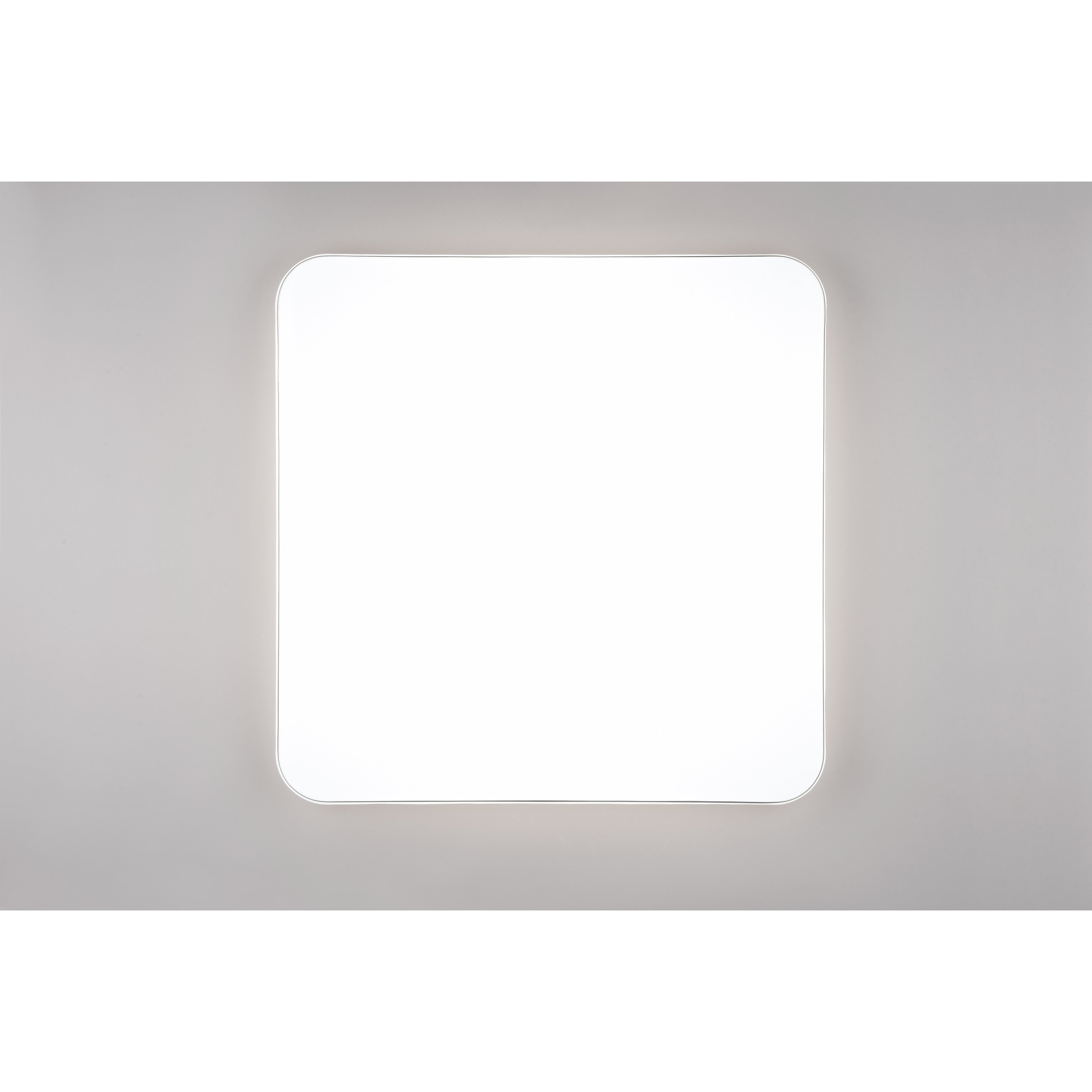 PLAFONIERA LED BLANCA 46W 53X53CM 4000K BIANCA.