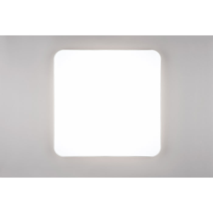 PLAFONIERA LED BLANCA 46W 53X53CM 4000K BIANCA.