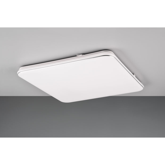 PLAFONIERA LED BLANCA 46W 53X53CM 4000K BIANCA.