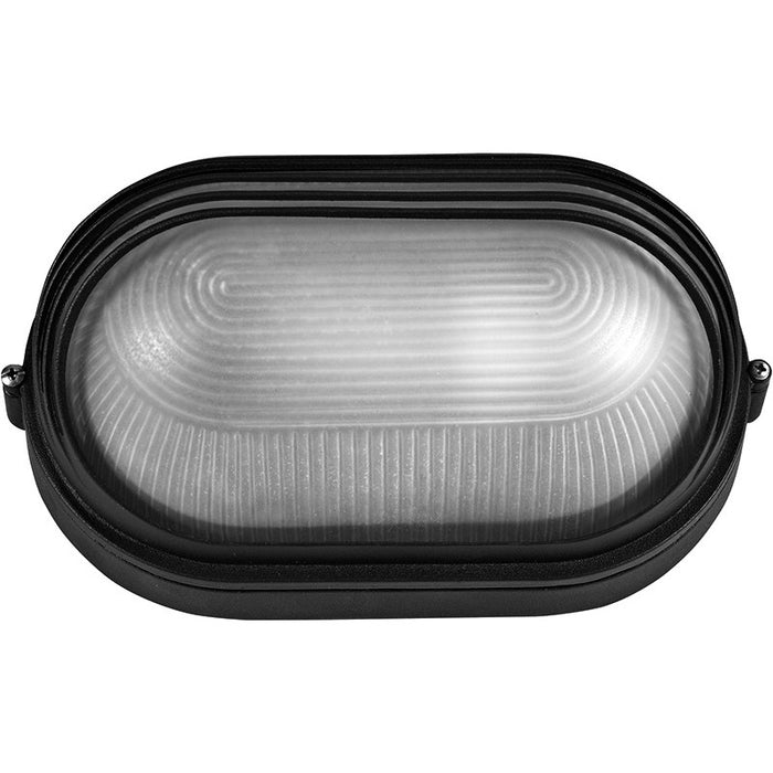 PLAFONIERA MODIGLIANI E27 21X11XH9CM OVALE NERA