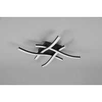 PLAFONIERA LED ROUTE 45W 46X46CM 4000K ANTRACITE