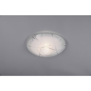 PLAFONIERA SANDRINA D.30CM E27 GRANIGLIA