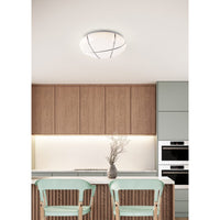 PLAFONIERA LED TIBOR 10W D.27CM 4000K STELLE.