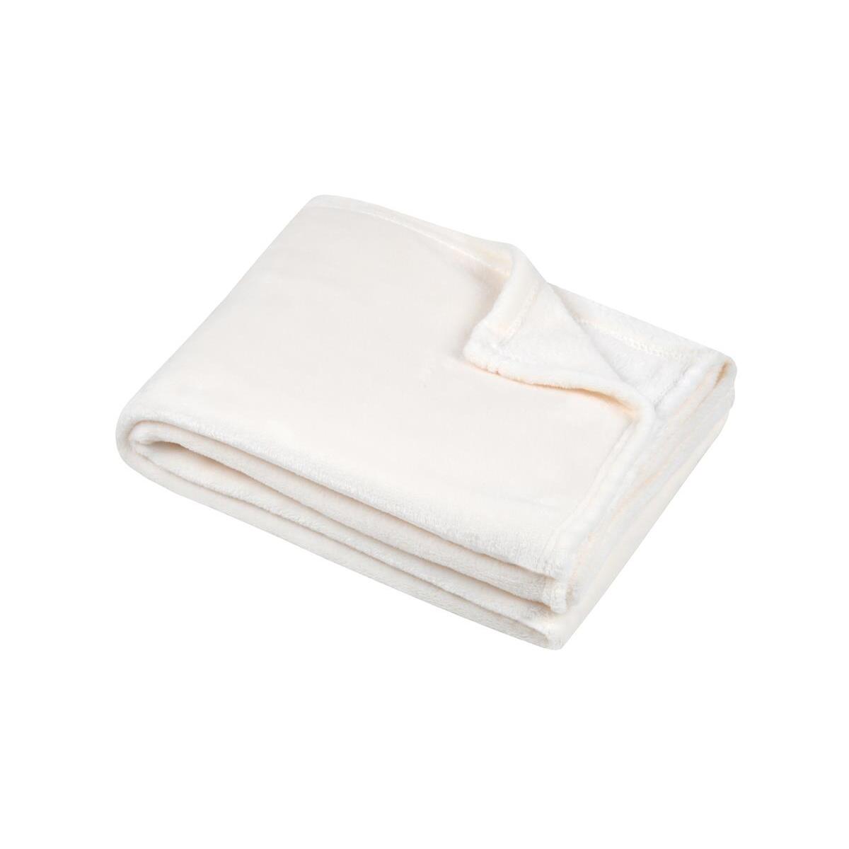 PLAID STANFORD ECRÙ 130X160CM.