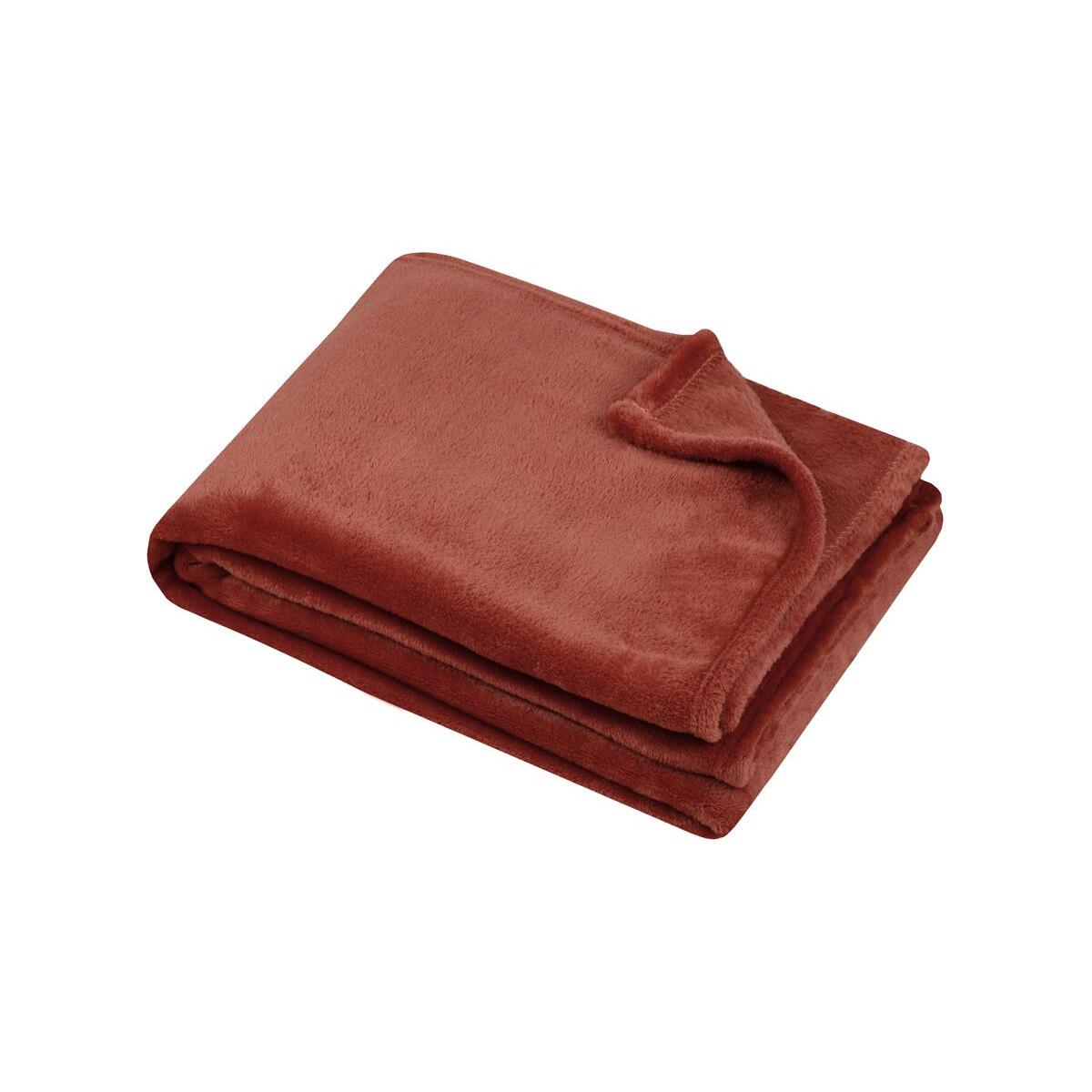 PLAID STANFORD ROSSO 130X160CM.