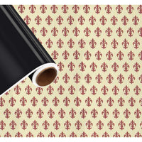 PLASTICA ADESIVA 45X200CM DECORI GIGLIO ROSSO