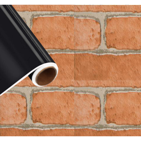 PLASTICA ADESIVA 45X200CM DECORI MATTONI GREZZI RO