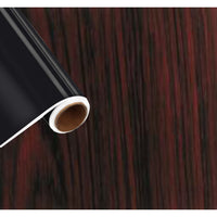 PLASTICA ADESIVA 45X200CM LEGNO ROVERE ROSSO