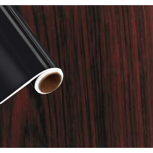 PLASTICA ADESIVA 45X200CM LEGNO ROVERE ROSSO