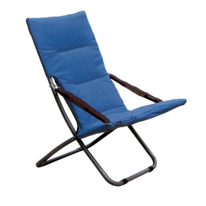 POLTRONA CANAPONE BEDDING 85X58XH93CM BLU