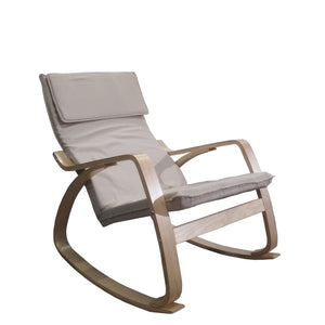 POLTRONA DONDOLO ALBERTA 67X103XH95CM BEIGE