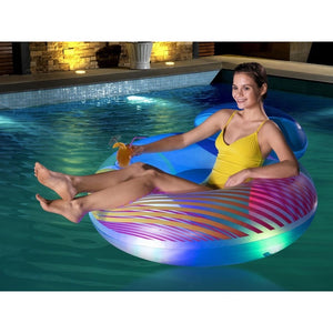 POLTRONA GONFIABILE FASHION MULTICOLOR 118X118CM