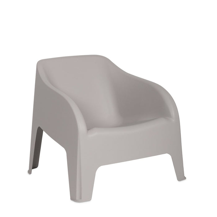 POLTRONA PETRA 79X77XH70CM GRIGIO TORTORA