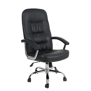 POLTRONA PRESIDENZIALE HARDING 62X75XH130CM NERA