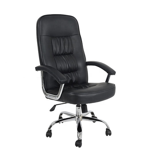 POLTRONA PRESIDENZIALE HARDING 62X75XH130CM NERA