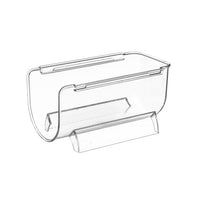 PORTABOTTIGLIE TRASPARENTE 27X12XH11CM PER FRIGO