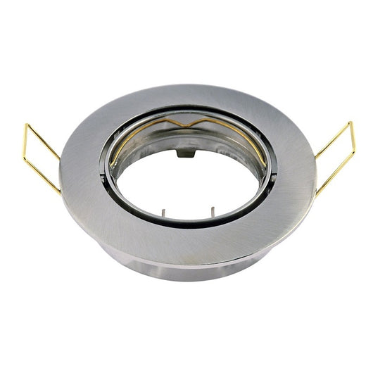 PORTAFARETTO ORIENTABILE D.8CM ACCIAIO SATINATO