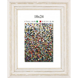 PORTAFOTO COUNTRY BIANCO 18X24