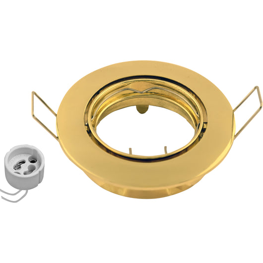 PORTAFARETTO ORIENTABILE D.8CM ORO